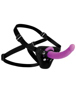 Strap-U Navigator Silicone Dildo With Harness