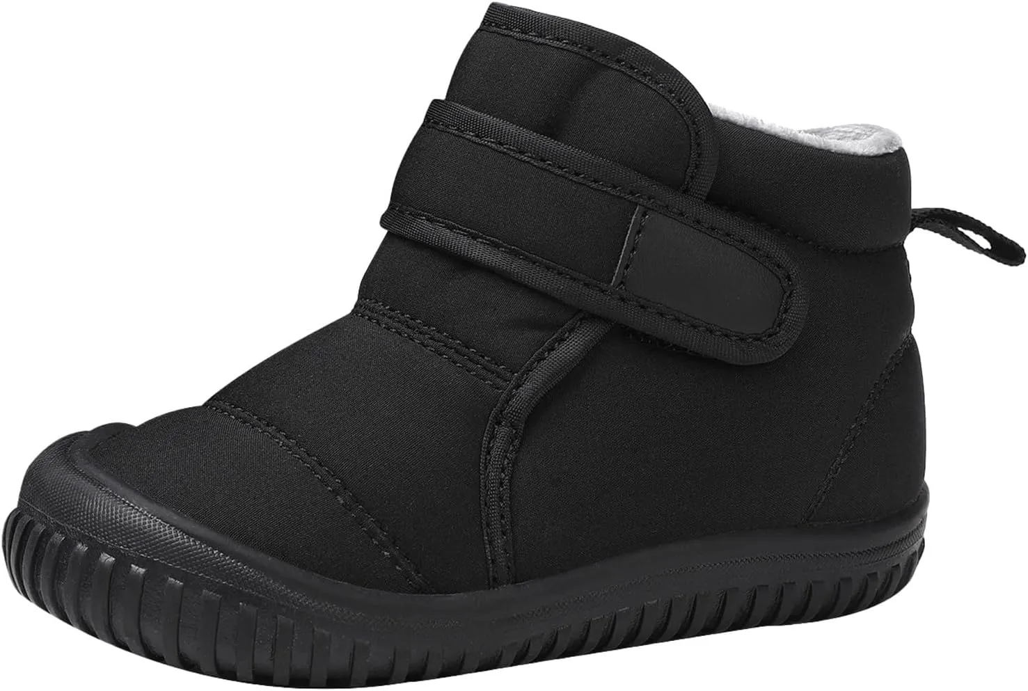Toddler Winter Snow Boots Boys Girls Cold Weather Baby Faux Fur Shoes Toddler Soft Bottom Breathable Shoes Girls