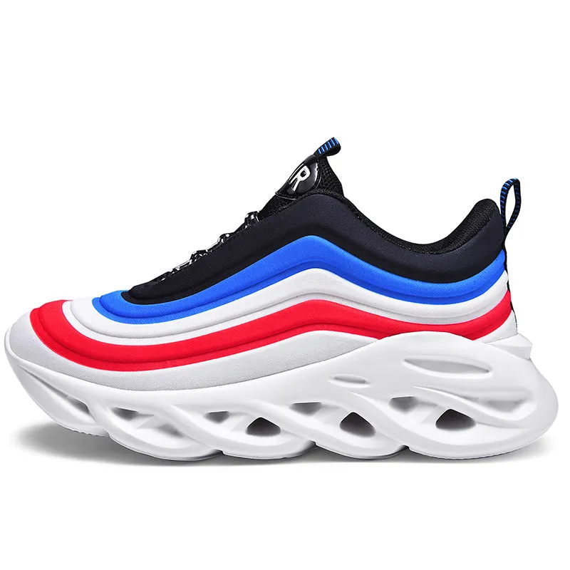 Wave Design Sneakers