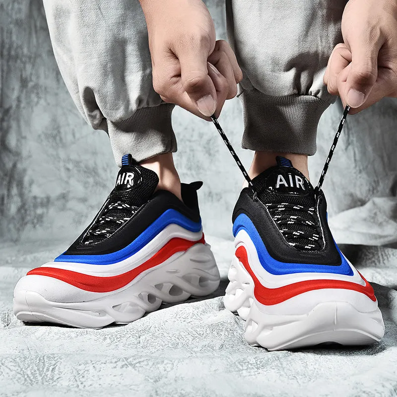 Wave Design Sneakers