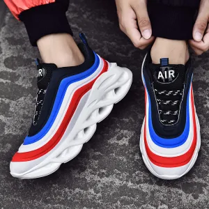 Wave Design Sneakers