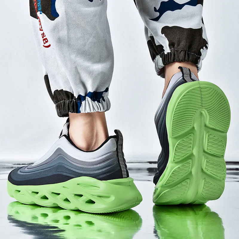 Wave Design Sneakers
