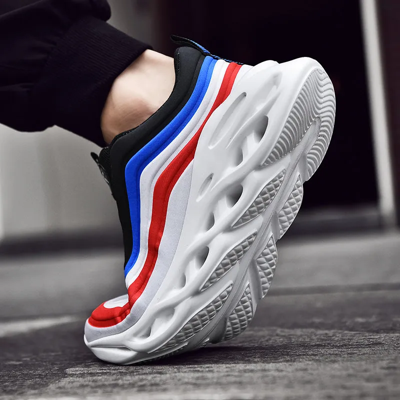Wave Design Sneakers