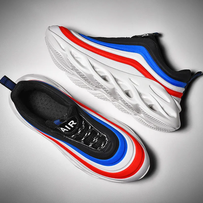 Wave Design Sneakers