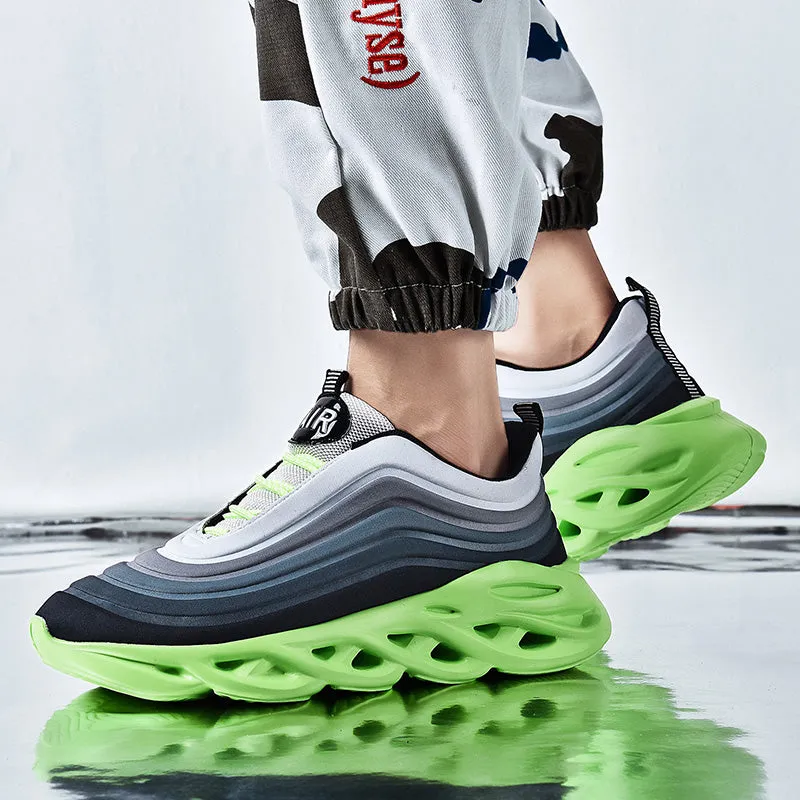 Wave Design Sneakers