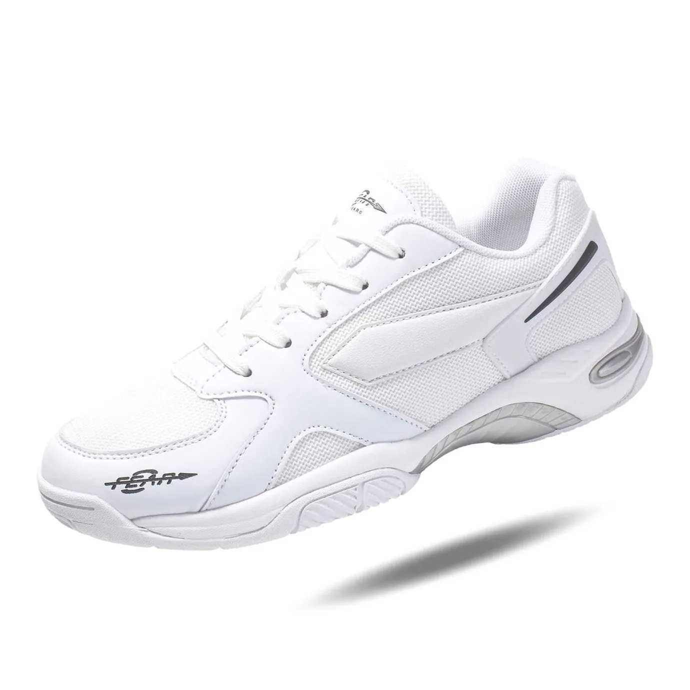 White High Arch Firm Support Walking Shoes