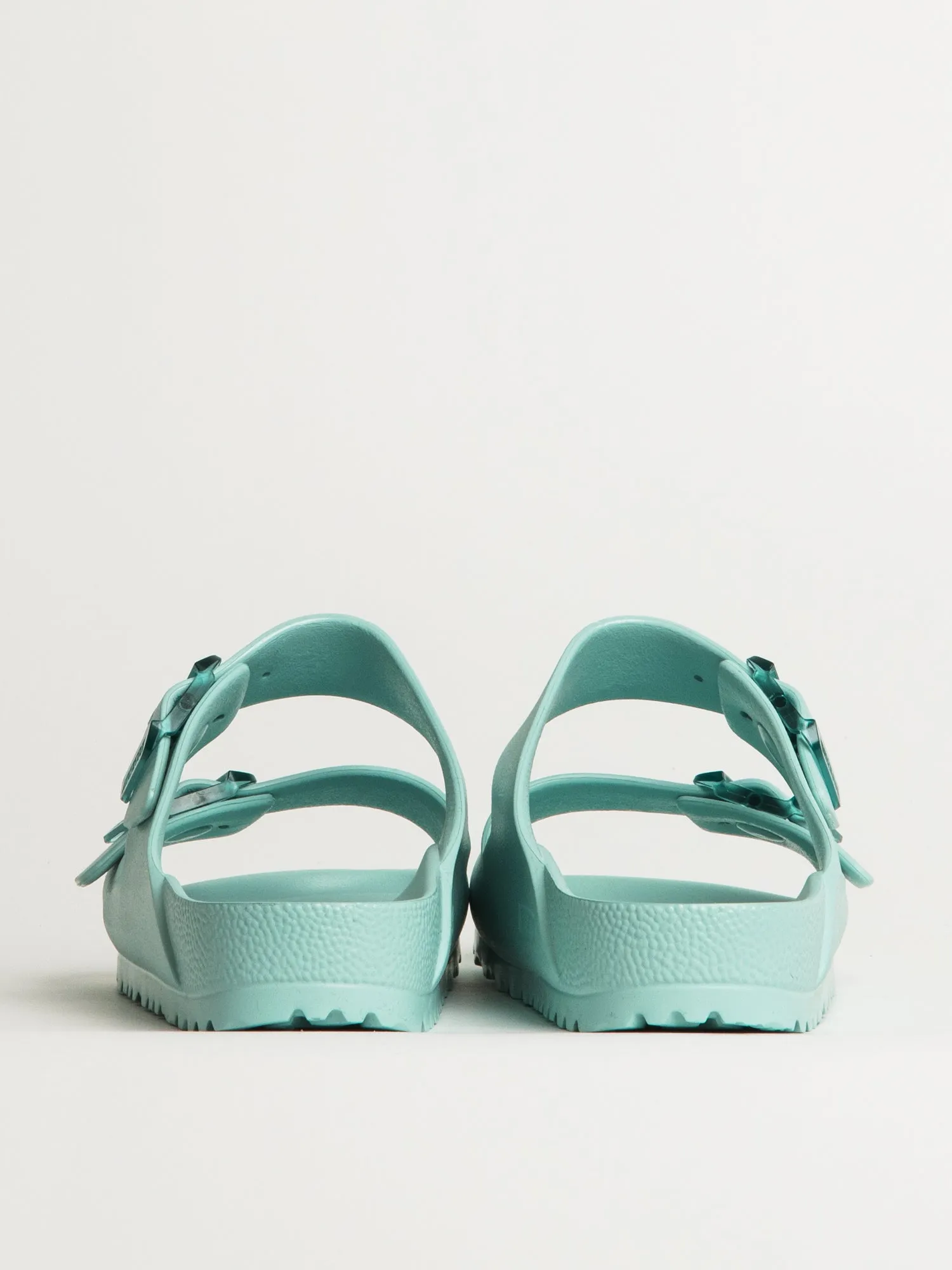 WOMENS BIRKENSTOCK ARIZONA STEALTH EVA SANDALS - AQUA