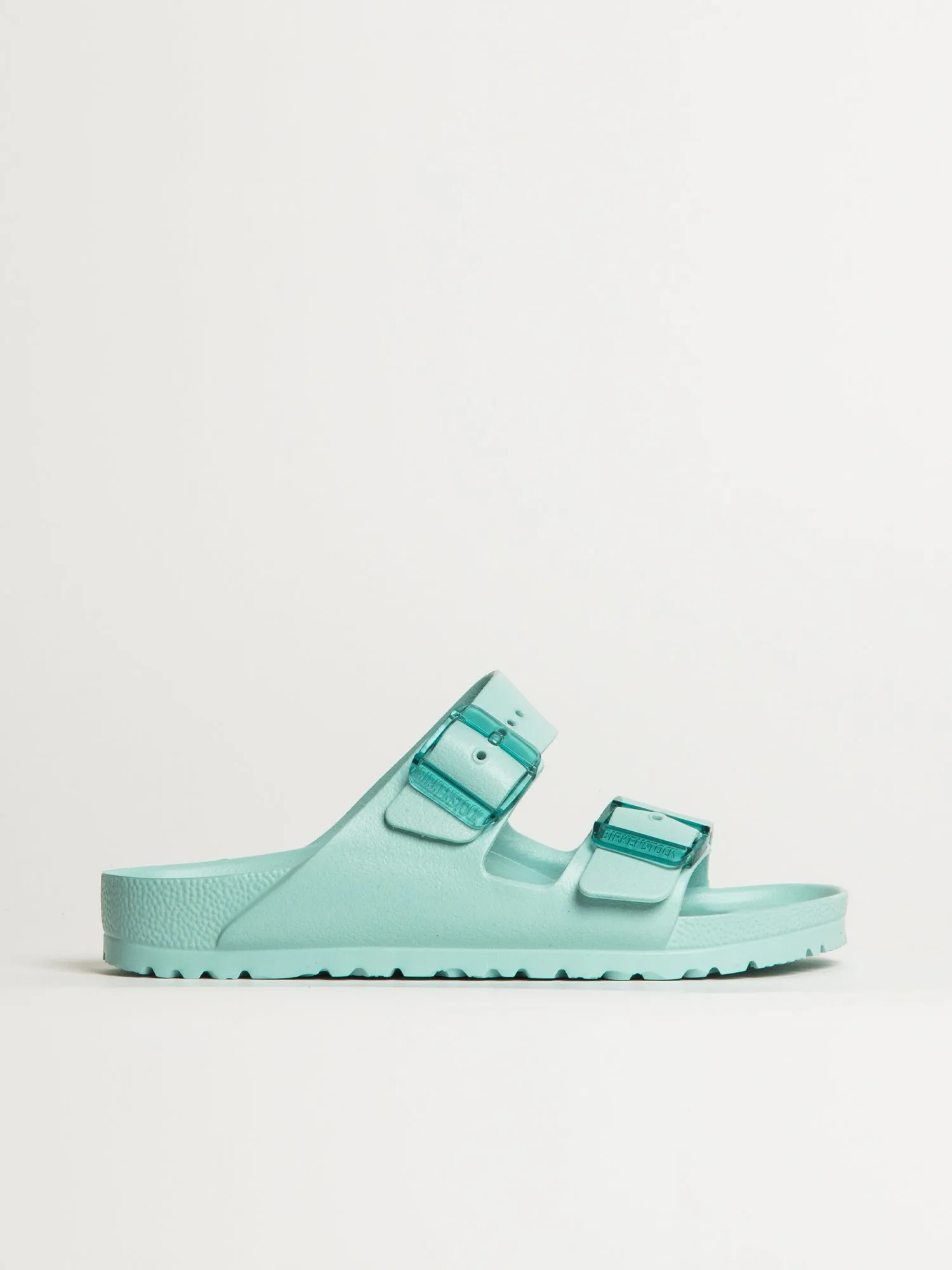 WOMENS BIRKENSTOCK ARIZONA STEALTH EVA SANDALS - AQUA