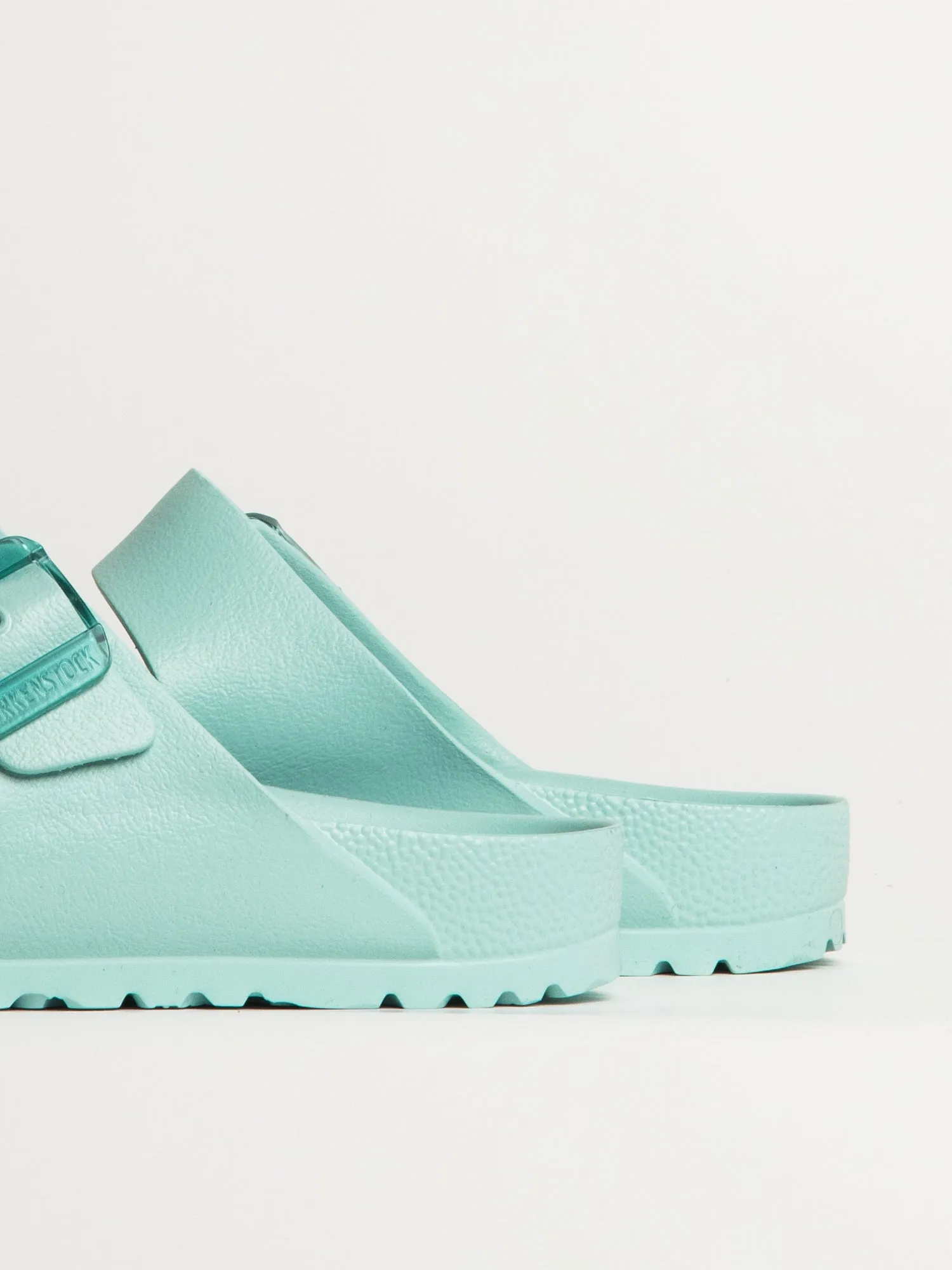 WOMENS BIRKENSTOCK ARIZONA STEALTH EVA SANDALS - AQUA
