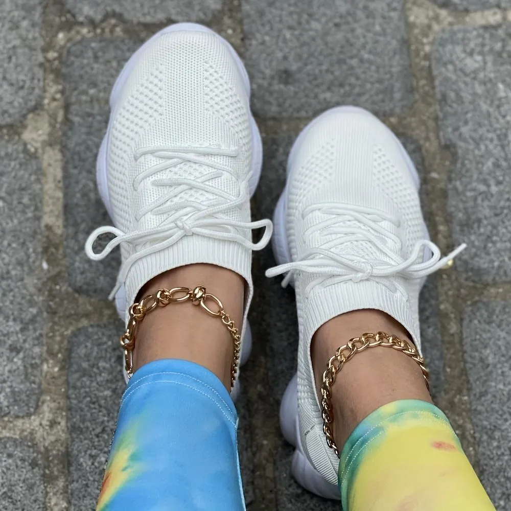 Women's Breathable Knit Sneakers