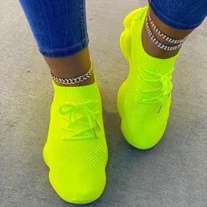 Women's Breathable Knit Sneakers