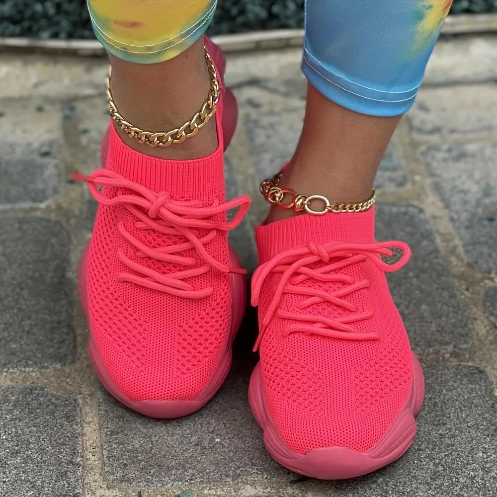 Women's Breathable Knit Sneakers