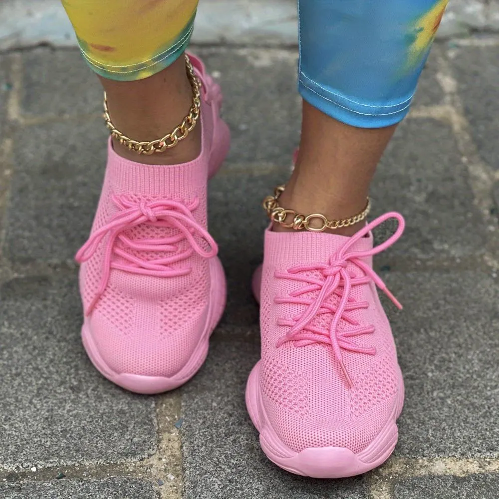 Women's Breathable Knit Sneakers