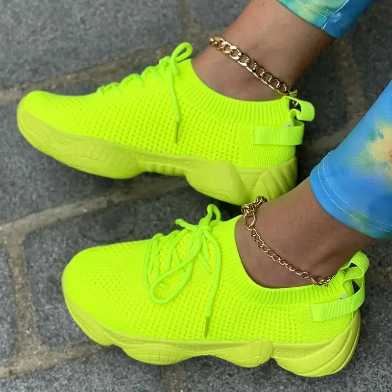 Women's Breathable Knit Sneakers
