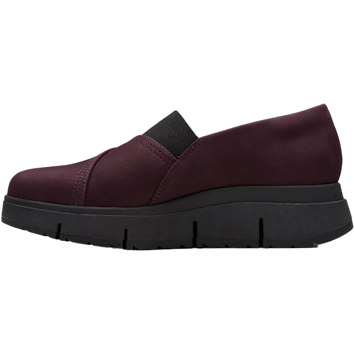 Women's Clarks Loriini West Plum Nubuck