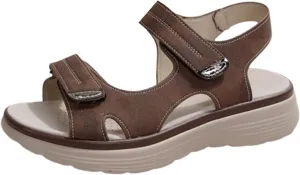 Women's Orthopedic Sport Sandals Shoes with Soft Cushion Foam 2025 Open Toe Fashion Summer Wide Width Comfortable Dress Comfy Orthotic Athletic Sandals Non Slip Outdoor Wedge Boho Walking Sandal