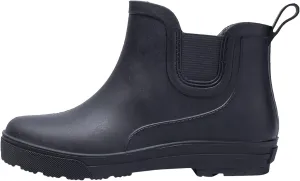 Womens Rain Boots Waterproof Ankle Rain Boots Slip On Barefoot Shoes Rubber Fishing Womens Boots Garden Boots