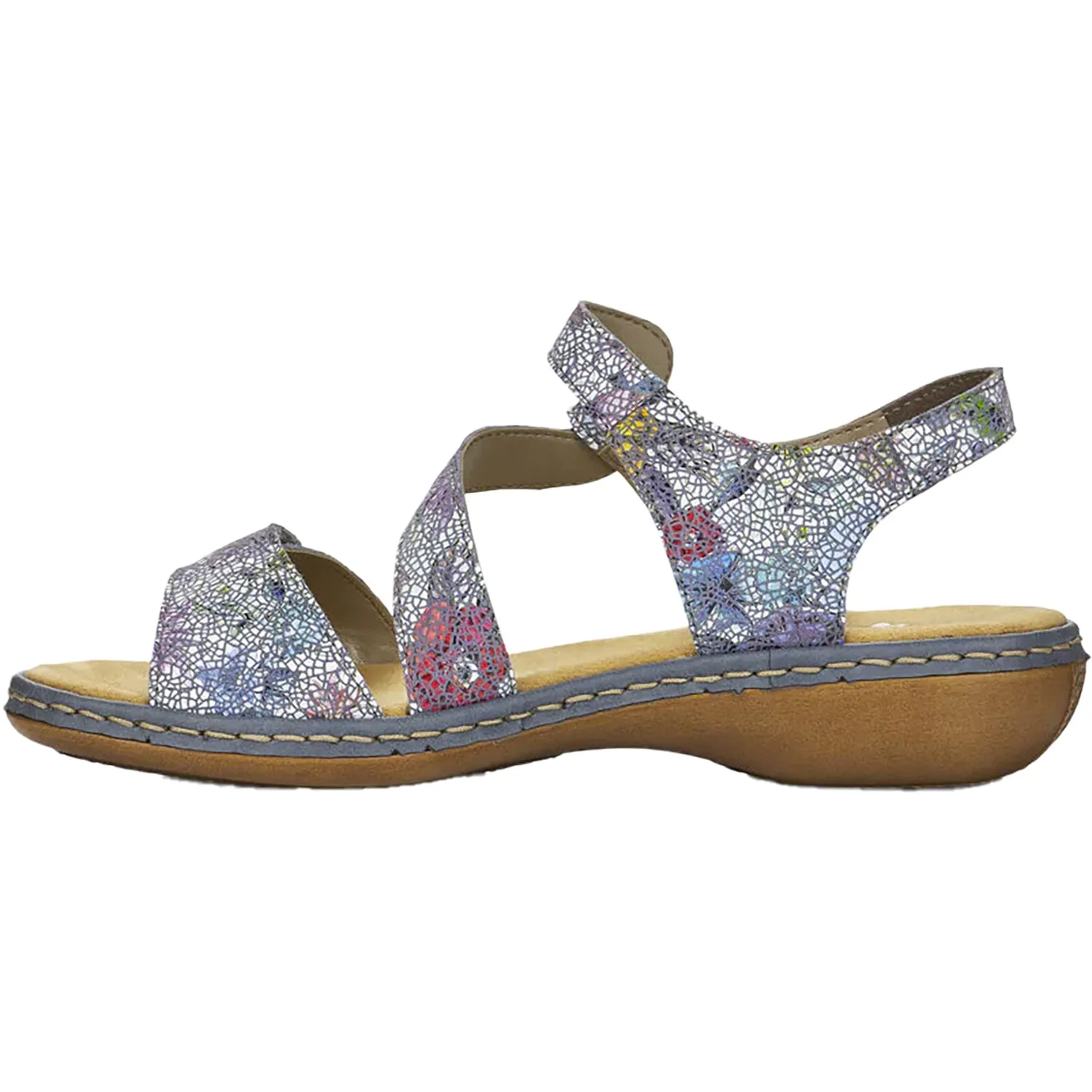 Women's Rieker 659C7-90 Regina C7 Adria-Multi Leather